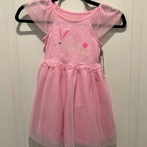 Cat & Jack pink bunny Easter dress